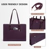 LOVEVOOK Laptop Tote Bag for Women, Fashion Work Bag 15.6