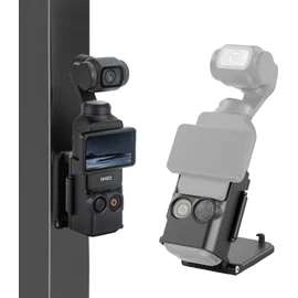 Magnetic Mount Stand Compatible with DJI Osmo Pocket 3, Upgraded Pocket3 Accessories Adapter Clamp Magnet Suction Case Holder on Desktop, Vertical Surface, 180° Adjustable Handle