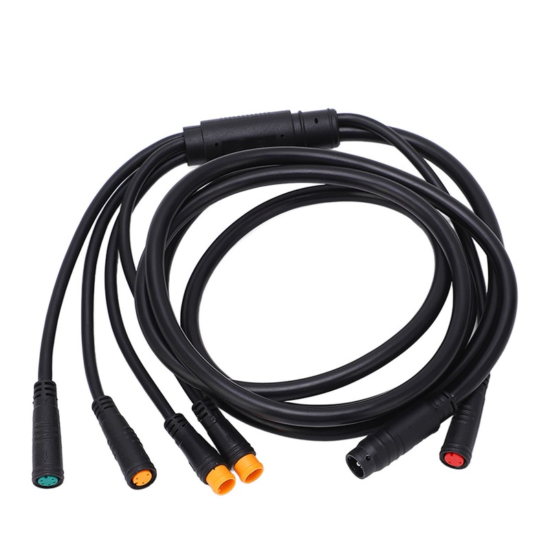 1 to 5 Electric Bike Cable Plastic Rubber Lithium Battery