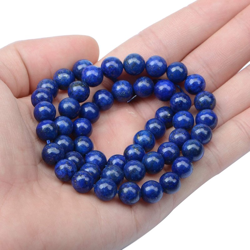AD Beads Smooth Natural Gemstone Round Loose Beads 15" 4mm