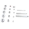 Bearing Race Seal Bushing Driver Tool Set Universal Wheel Bearing