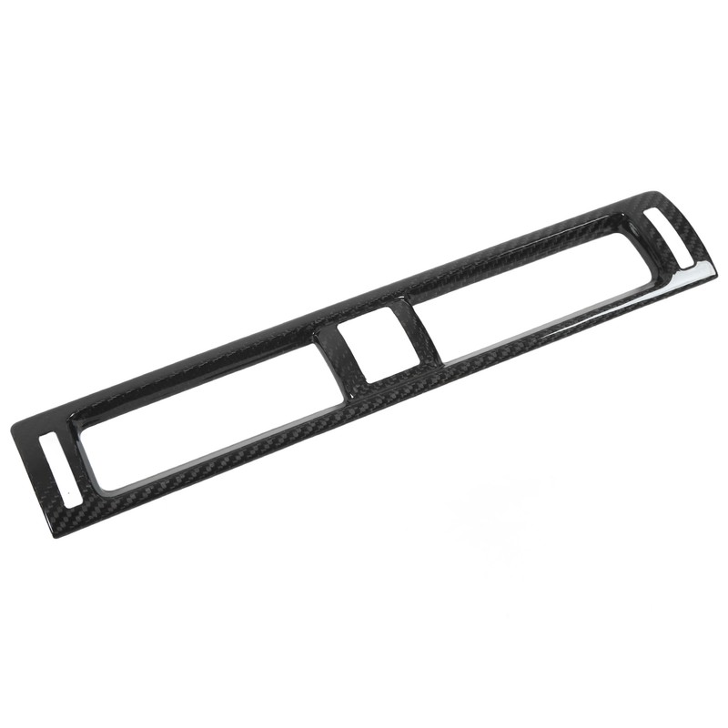Center Console Air Outlet Cover Carbon Fiber Dashboard AC Vent