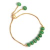 Gempires Green Jade Bolo Bracelet - Adjustable Bracelet for Women