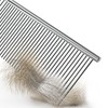 Generic Cat and Dog Grooming Comb, Stainless Steel, Removes Hair