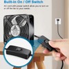 GDSTIME AXIAL Fan 20060, 110V 120V AC 200mm x 200mm