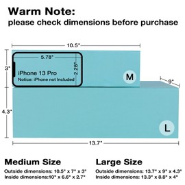 Aimyoo Blue Magnetic Gift Boxes with Lids 13.8x9x4.3 in, Large Bridesmaid Groomsman Proposal Box, Rectangle Collapsible Box for Present Graduation Birthday Storage 5 Pack