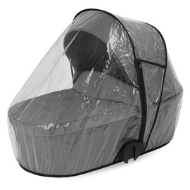 Universal Raincover for 2 in 1 Carrycot & Travel Systems – Clear Waterproof PVC – All-Weather Protection for Baby Strollers – Fits Most Carrycot, Stroller, Pushchair