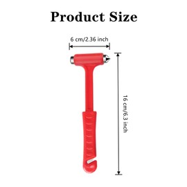JLEivvi 2 PCS Car Window Breaker Multifunctional Car Safety Hammer 2-in-1 Emergency Escape Tool With Emergency Seat Belt Cutter And Window Breaker Car Emergency Kit For Car