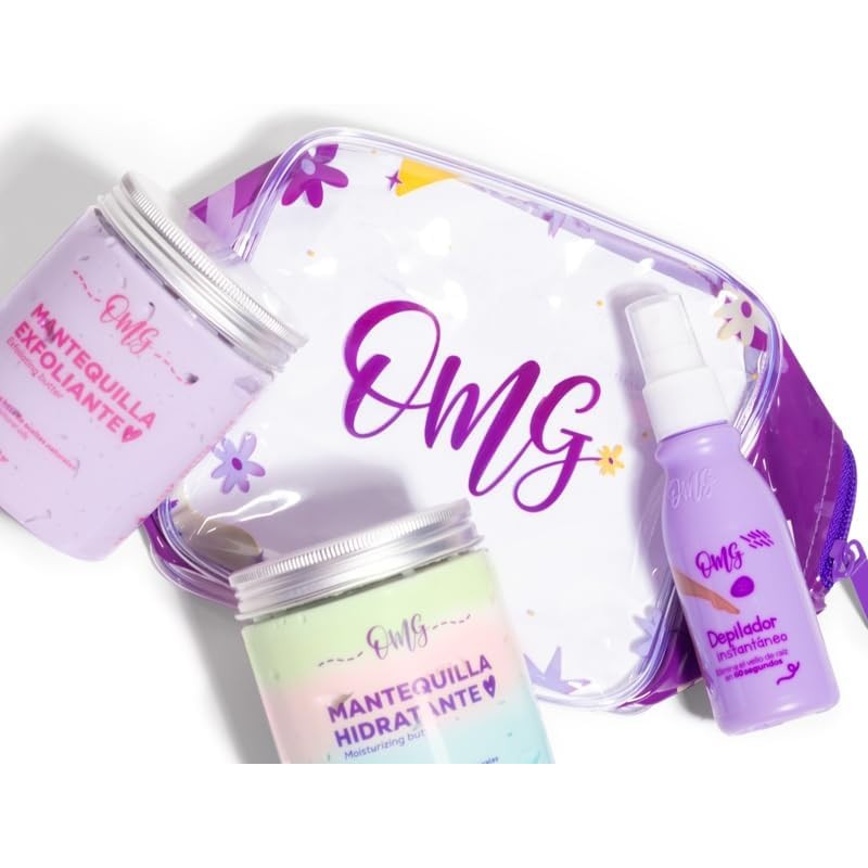 Kit Depilación Piernas Perfectas OMG (3 Productos + Estuche)