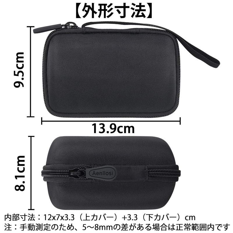 (Case Only) Funlogy Portable Mini Portable Speaker Black Dedicated Storage