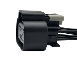 Headlight Connector Plug Compatible with Chevy Silverado GMC Sierra 2014-2015 LJQ