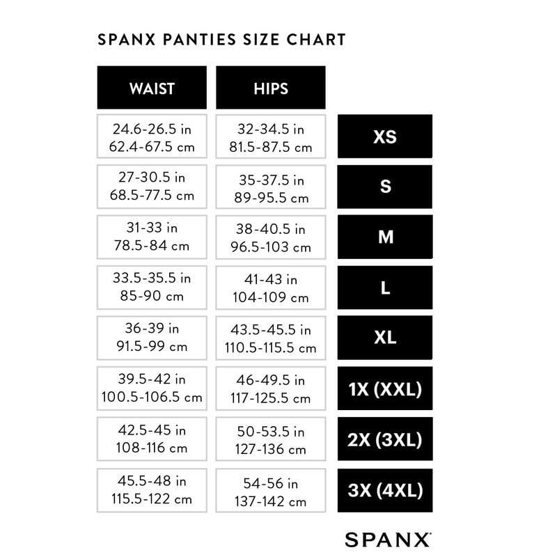 SPANX, EcoCare Seamless Shaping Brief, Very Black, 2X