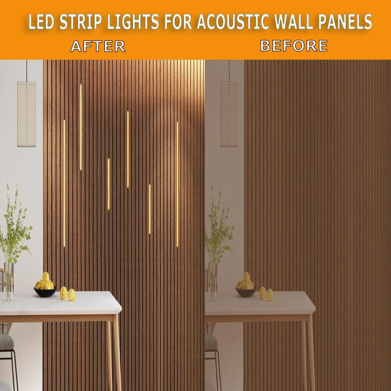 ATA LED Recessed Lighting Kit for Wall Panels - 6pcs
