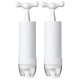 Generic Mini Vacuum Pump Manual Portable Vacuum Sealer Pump for Sous Vide Bags Use in Clothes and Food 2-Pack