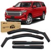 Nilight Durable in Channel Rain Guards for Chevy Suburban 2021