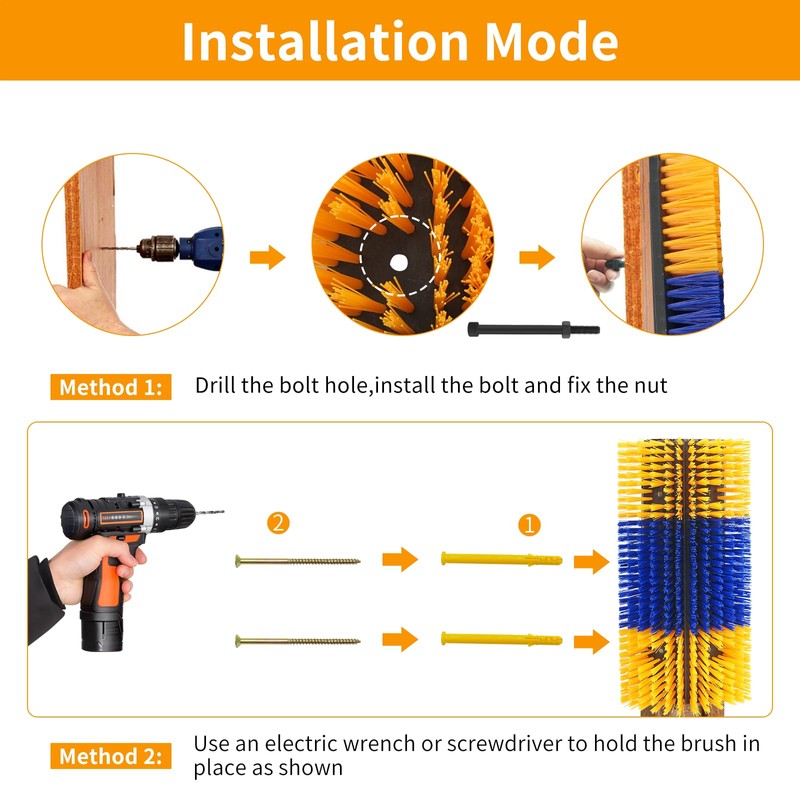 Large Size Livestock Scratching Brush Goat Scratcher Tool Full Massage