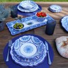 Certified International Veranda Melamine 2 Pc. Appetizer Serving Set, Multicolor