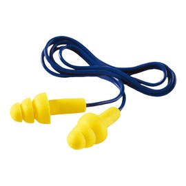 3M 3M E-A-R Ultrafit Earplugs, 32 dB, Corded, 50 Pairs/Box, UF-01-000, 7000038199