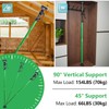 Cabinet Jacks for Installing Cabinets, Heavy Duty Adjustable Third Hand