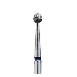 STALEKS Pro FA01 "Ball" Diamond Nail Drill Bit Medium Blue, 2.7 mm, 1 Piece, FA01B027