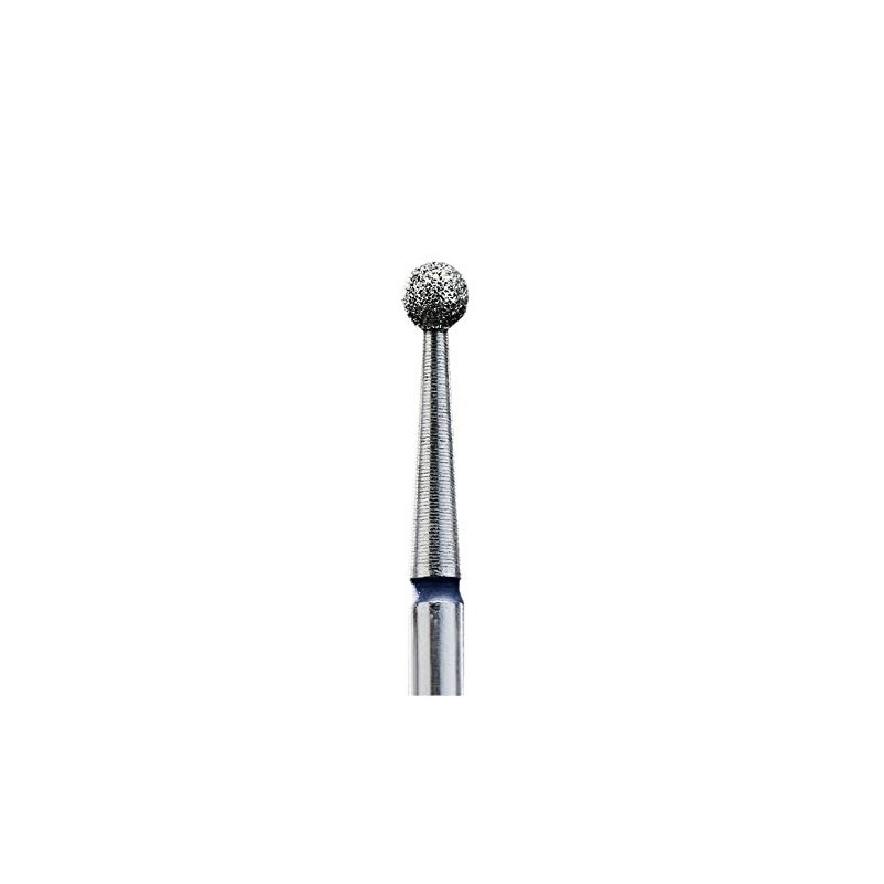 STALEKS Pro FA01 "Ball" Diamond Nail Drill Bit Medium Blue,