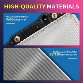 Readair Radiator | Compatible with Honda Civic Si SiR 2002-2005 2.0L L4 | Compatible with HO3010182 19010PRA003 19010PNF003