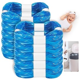 Pack of 10 Nappy Eater Refill Bags Compatible with Foppapedretti Angelcare Tommee Tippee Twist & Click Simplee Tec Litter Locker