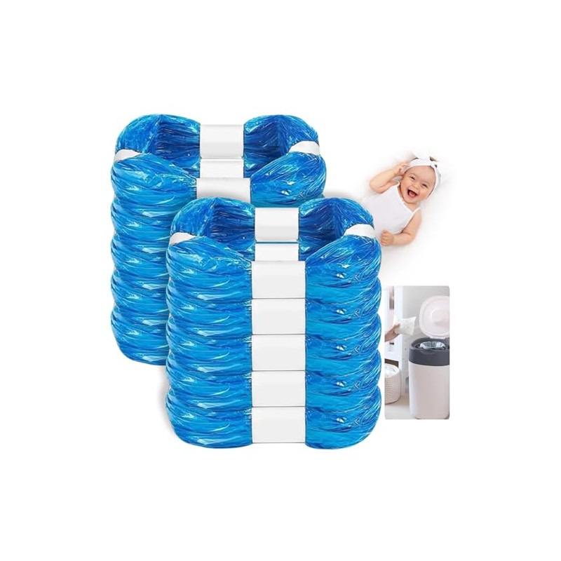 Pack of 10 Nappy Eater Refill Bags Compatible with Foppapedretti
