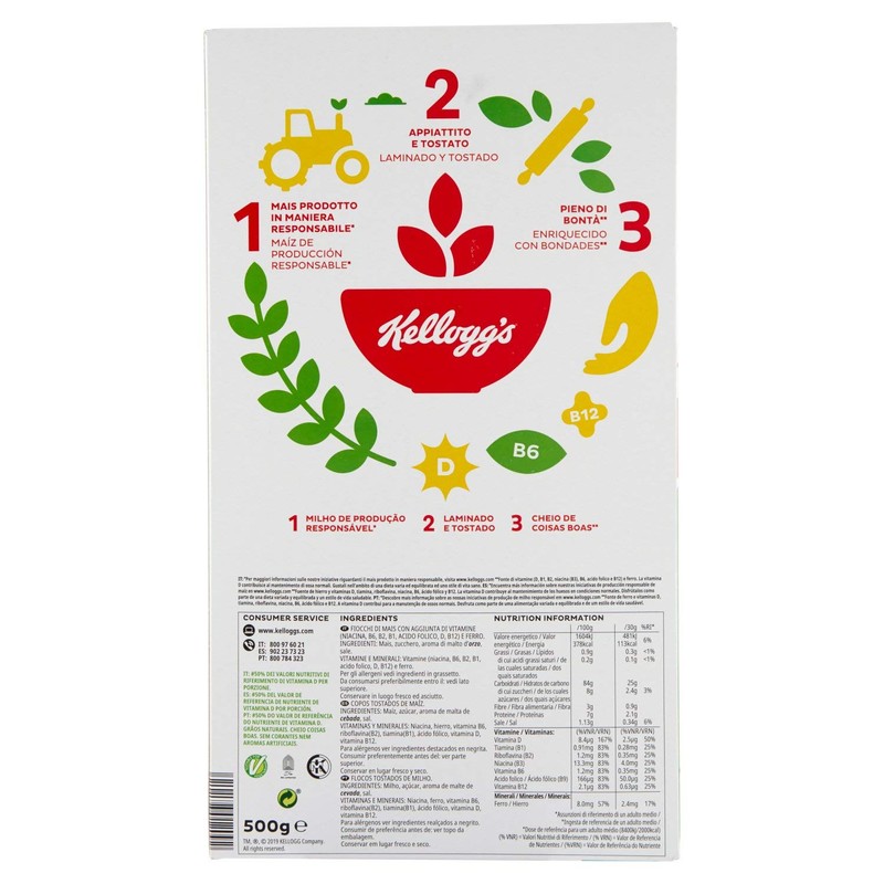 Kellogg's Corn Flakes Originali, 0.5kg