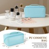 NAKODU Travel Makeup Bag,Large Capacity Cosmetic Bags for Women,Waterproof Portable
