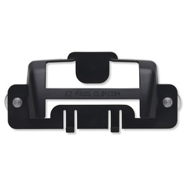 eZpassClip New EZ Pass Holder for New, Small Toll Tag Transponder (Black)