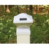 4 Pack Colonial Style Solar Fence Post Cap Light -