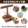 Felimoa Ring Toss Game Table Game Wooden Easy Assemble Ring