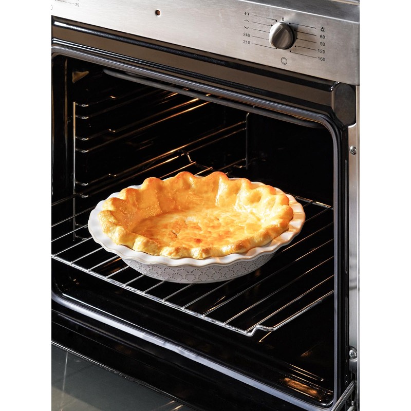 LE TAUCI Pie Pans for Baking 9 Inch, Ceramic Pie