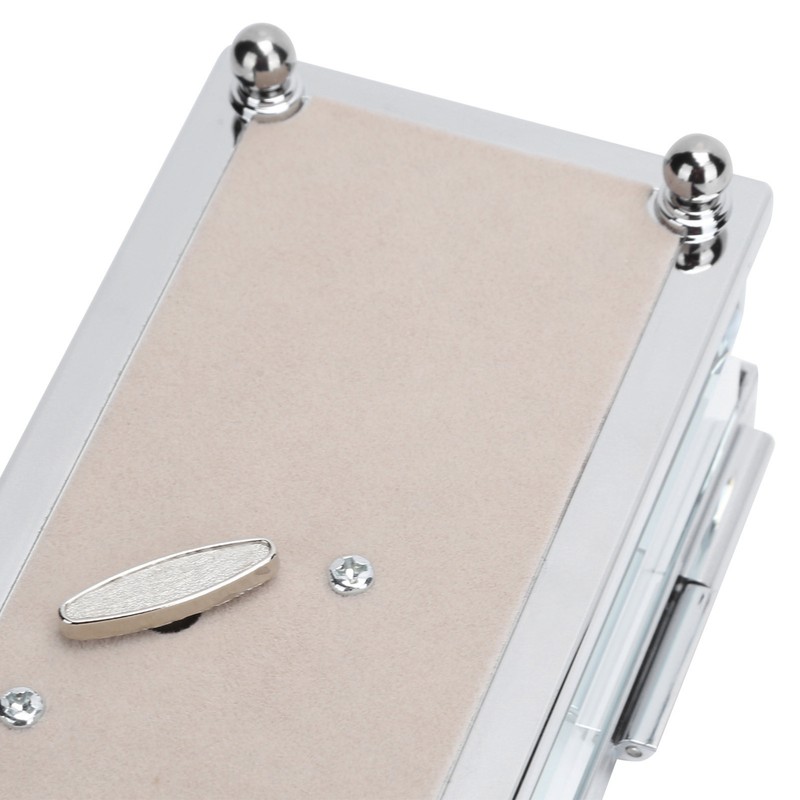 Glass Mirror Music Box Musical Jewelry Storage Case for Girlfriend