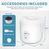 Aroma Housewares 8-Cup (Cooked) (4-Cup UNCOOKED) Cool Touch Rice Cooker