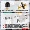 yourour RK-25 Repair Kit, Outside Faucet Metal Handle Compatible with