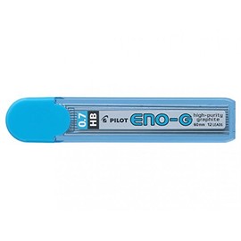 Pilot Pack of 12Pencil Leads HB 0.7mm extra strong eno-g