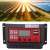 Solar Charge Controller Adjustable Solar Panel Battery Intelligent Regulator with