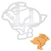Racing Rabbit Cookie Cutter 1 Piece