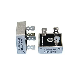 (Pack of 2) KBPC3510 ASEMI 1000v 35amp Metal Case Rectifier Bridge Diode for Elevator/Air Conditioner..