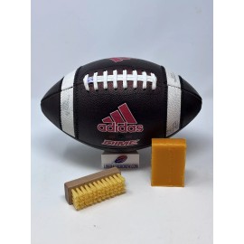Tackybar FULL-SIZE Tackybar Football Tack Bar + Brush Kit - Game Prepped Leather Balls