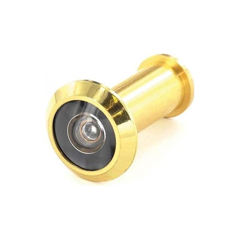 180 DEGREE BRASS DOOR VIEWER SPY GLASS HOLE