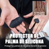 2 Pares Puños de Entrenamiento Antideslizantes, Guantes para Gym Mujer