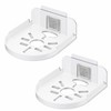 2PCS Wall Mounted Camera Bracket Adhesive, No Drilling, Household Indoor