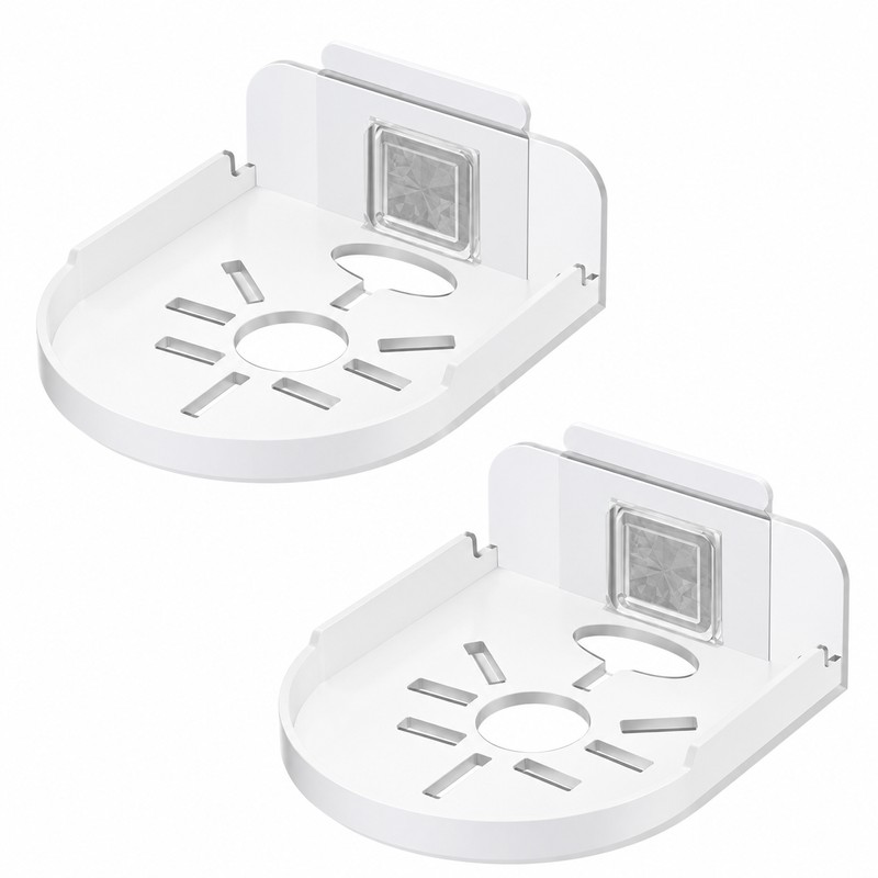 2PCS Wall Mounted Camera Bracket Adhesive, No Drilling, Household Indoor