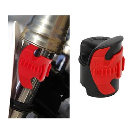 SHMZK - Herramienta limpiadora de sellos de horquilla para motocicleta, 45-55 mm, herramienta de limpieza de aceite para motos de suciedad, accesorios de motocicleta (rojo)