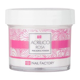 NAIL FACTORY - ACRILICO EN POLVO Para Construcción Extensión de Uñas, Nail Powder PINK, 2 Oz. / 56 Gr,