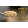 Pumpkin Spice Monk Fruit Sweetener, Pumpkin Spice Sweetener Plant-Based Sugar