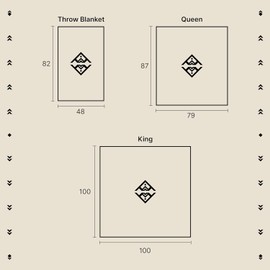 Inca Aztec Throw, Queen, King Blanket | Southwest Indian Navajo Boho Style | Native Cover for Camping, Bedding, Couch, Vanlife | Faux Alpaca, Lightweight, Hypoallergenic (Obsidian Black, King)